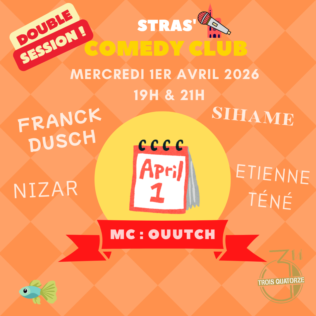 Stras Comedy Club Avril (Double session)
